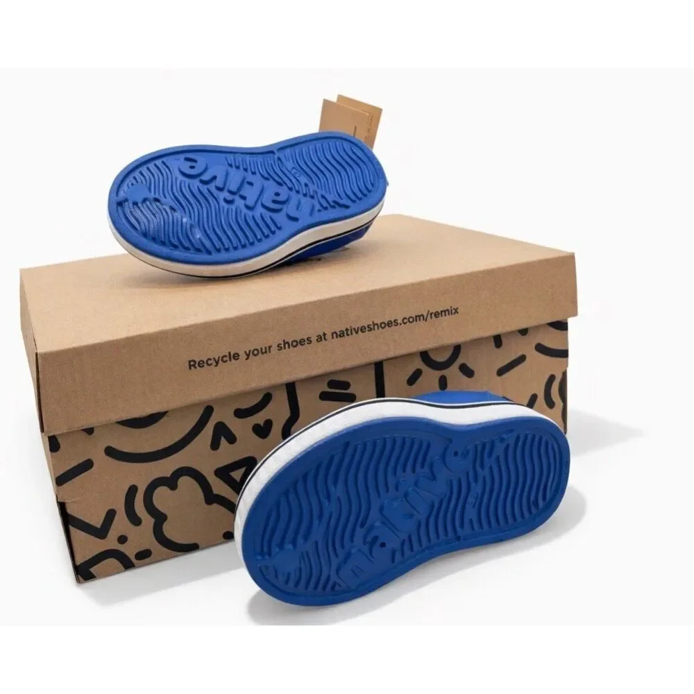 Native Jefferson Toddler Kids Slip-On Water Shoes Victoria Blue C5 Lightweight